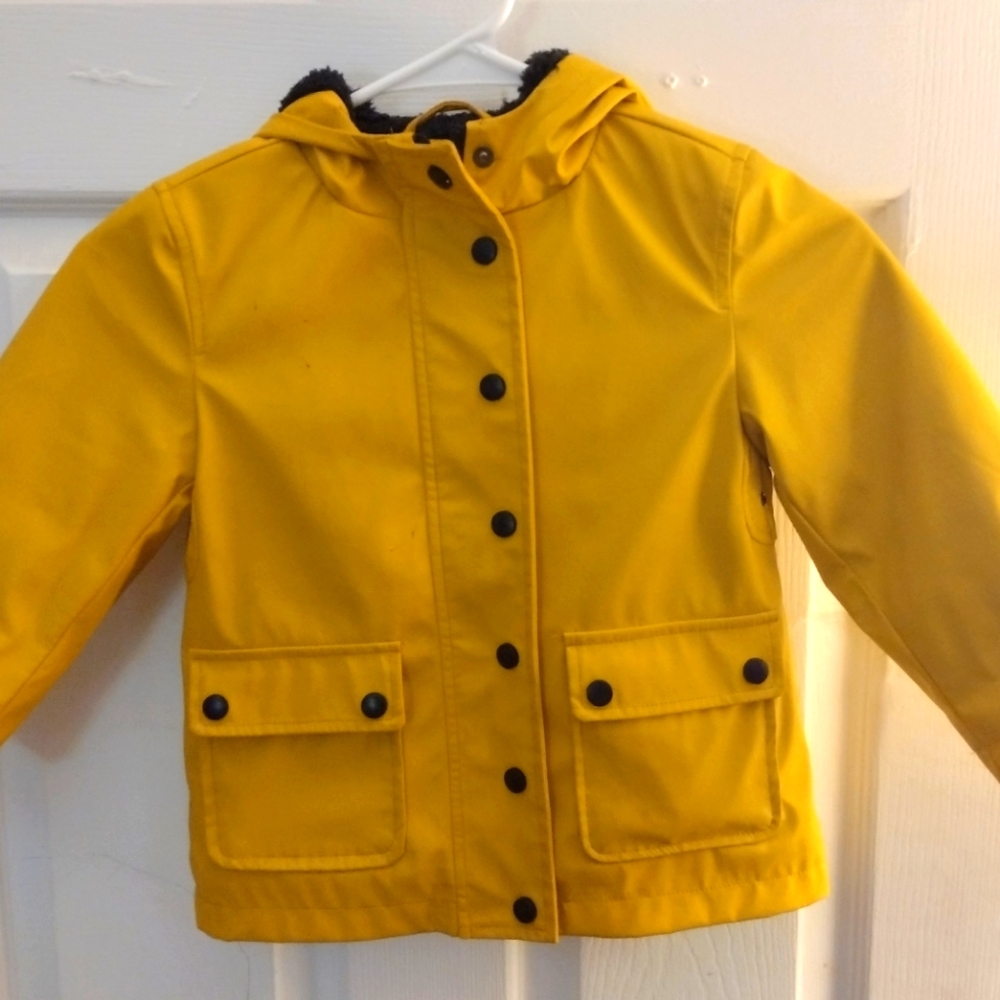 Toddler Yellow Ducky Raincoat  size 3T